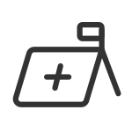 Emergency Post SVG Icon